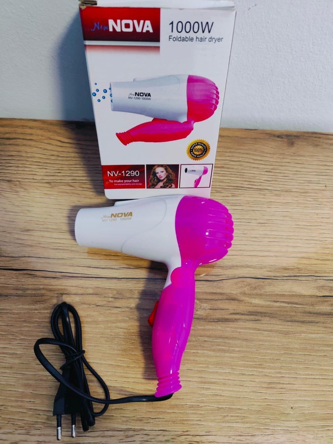 Lightweight Portable Hair Dryer - Fast Drying, 1000 Watts, 1 Pcs - Smooth Hair Experience