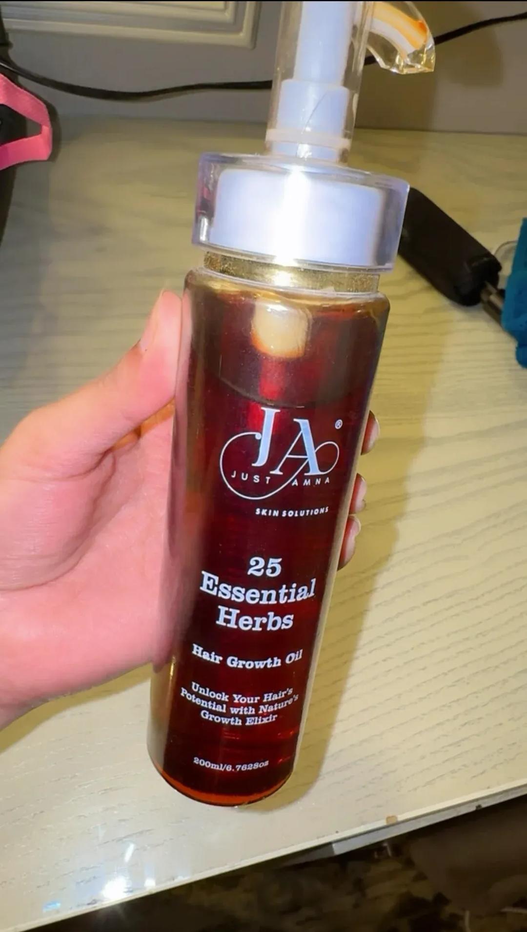 Just Amna 25 essentials hair oil