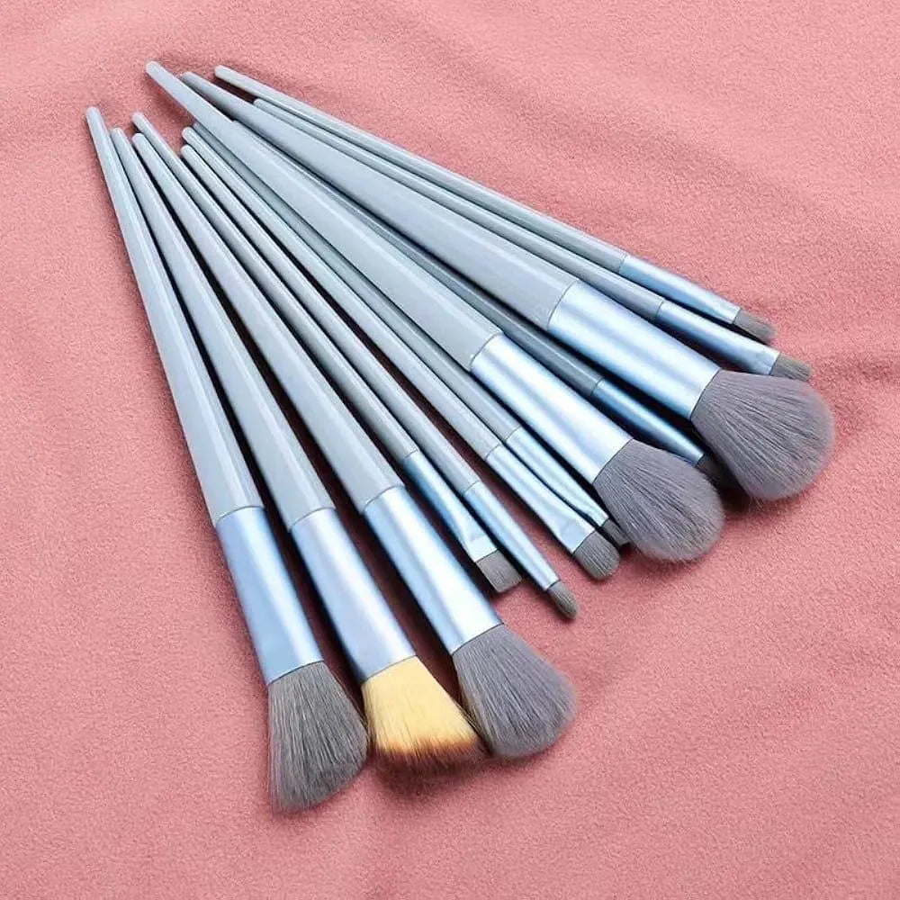 13 Pcs Reusable Makeup Brushes Set