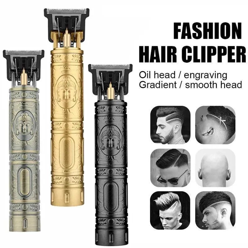 Pop-Up Trimmer, Wet, Dry Shave, Shave Sensor, Pivoting Head, Waterproof, Floating Head, Battery Indicator, Rechargeable, Portable, Hypoallergenic, High Efficiency Men's Hair Trimmer