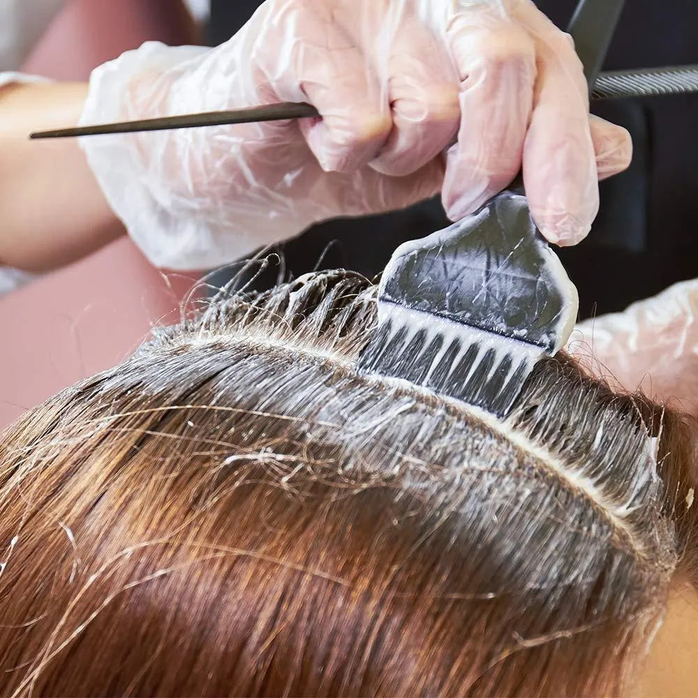 1 Pcs Black Matte Bleach Bowl - Perfect Makeup Accessory for Mixing and Application