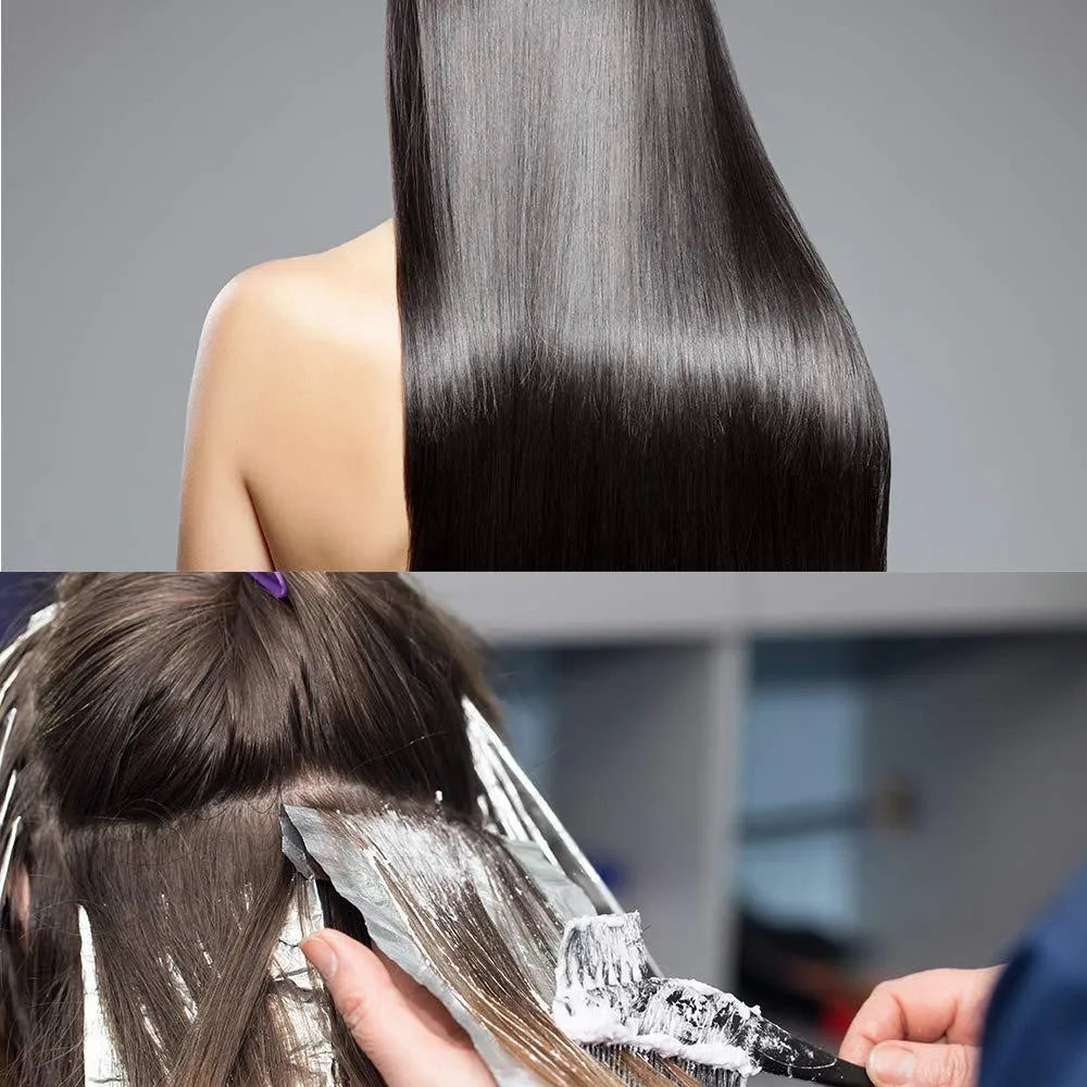 1 Pcs Black Matte Bleach Bowl - Perfect Makeup Accessory for Mixing and Application