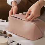 Leather Makeup Pouch, 1 Pcs