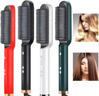 2 in 1 Hair Straightener and Curler -Professional Hair Straightener Brush and Comb for Salon-Quality Results – Hair Style Accessories for Girls